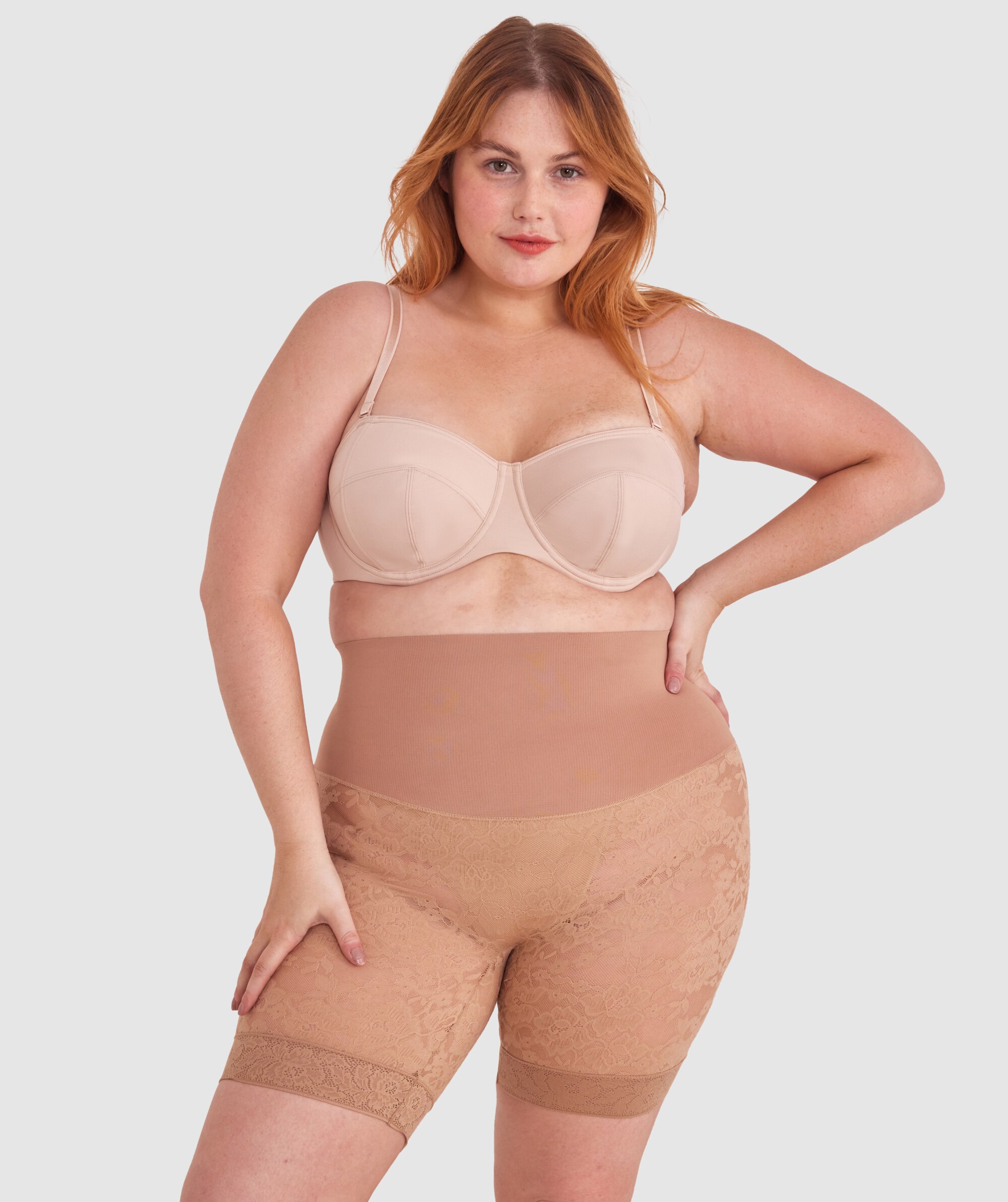 Bras N Things Luxe Solutions Control High Waisted Brief Nude 3 01417602