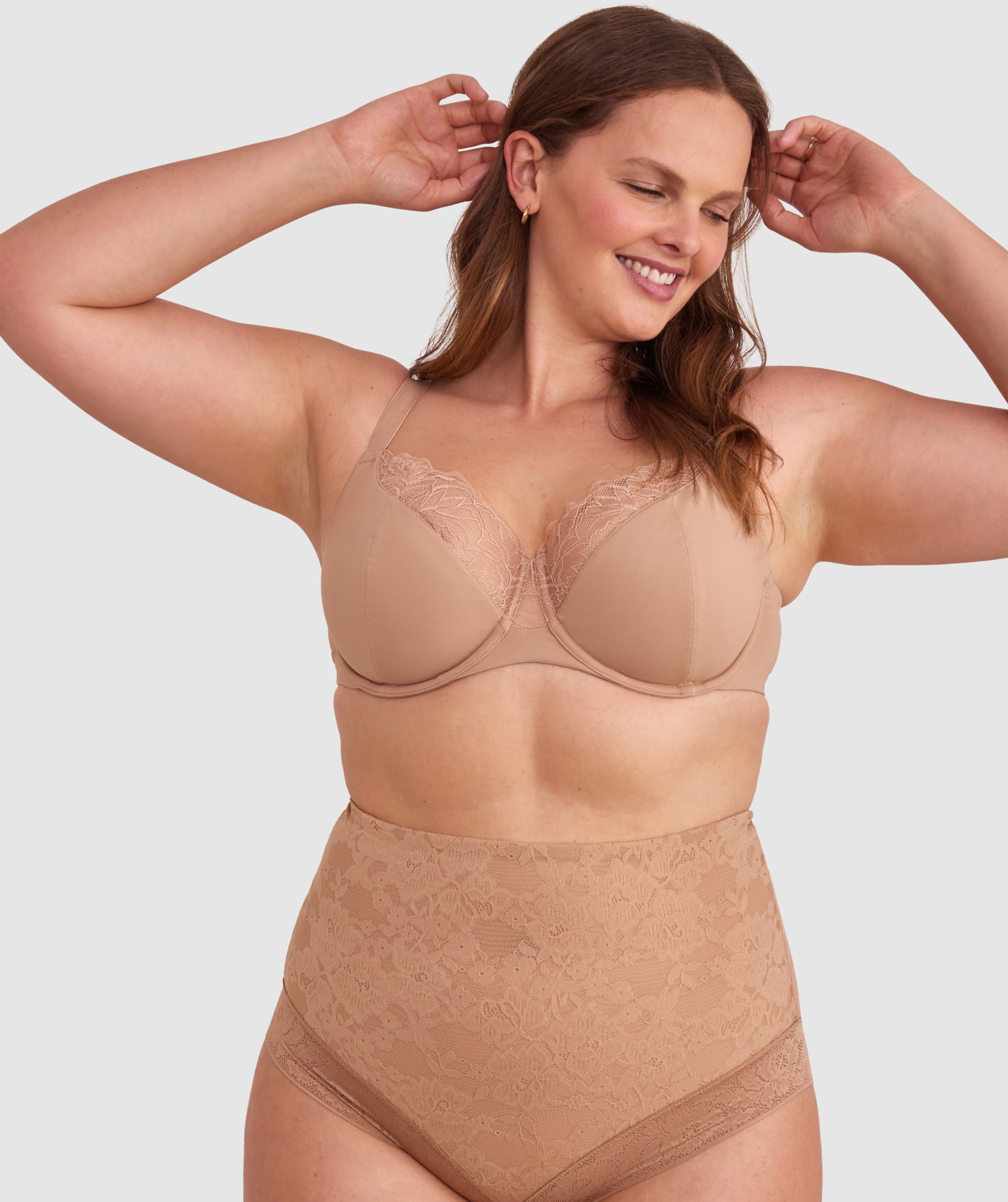 Bras N Things Everyday Luxe Contour Plunge Bra Nude