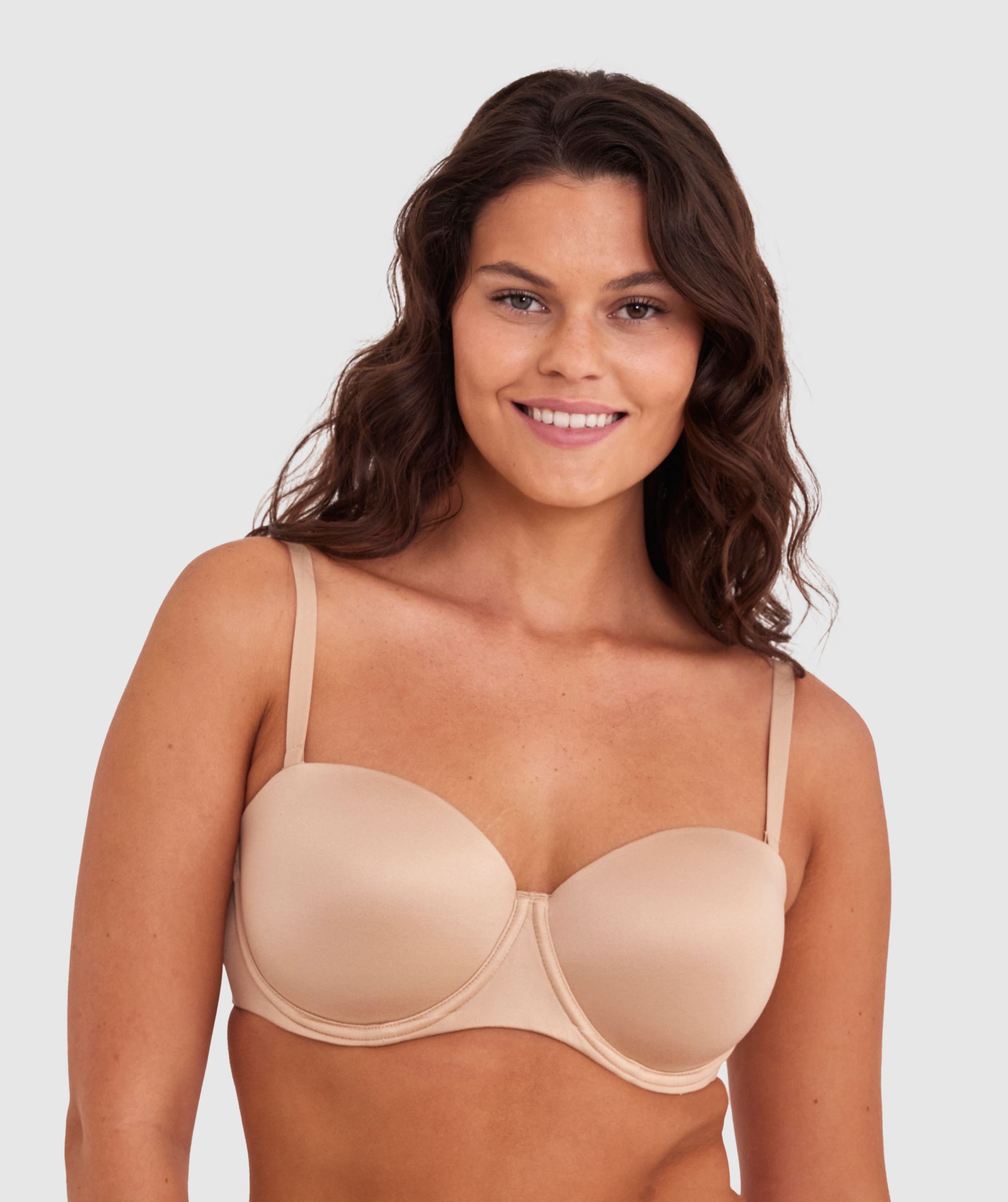 Body Bliss Full Cup Strapless Bra - Nude