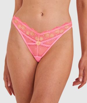 Enchanted Sweet Like Candy V String - Pink