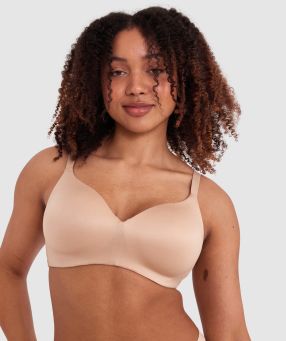 Be By Berlei Women's Contour Wirefree Bra - Nude - Size 14A