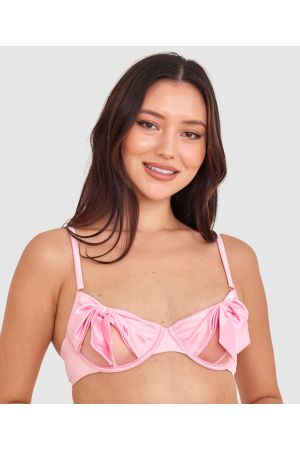 Night Games Pinky Promise Unlined Bra - Light Pink