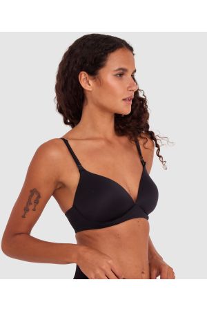 Body Bliss Contour Maternity Wirefree Bra - Black