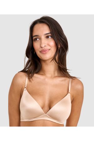 Sexy Basics Wirefree Push Up Bra - Nude 2