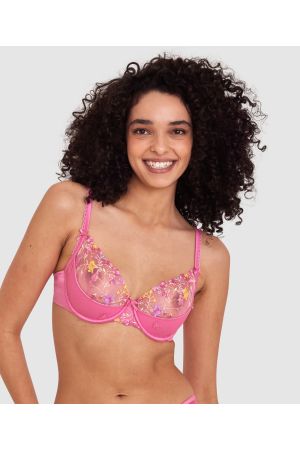 Enchanted Fika Push Up Bra - Pink