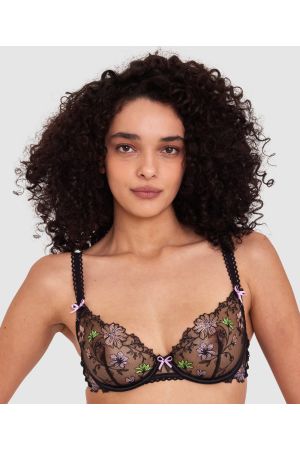 Enchanted Sisu Unlined Bra - Black