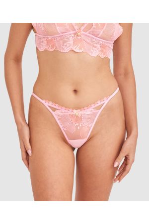 Enchanted Atigi High Leg String - Light Pink