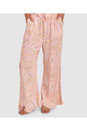 Manon Long Pant - Paisley Print