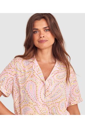 Manon Short Sleeve - Paisley Print