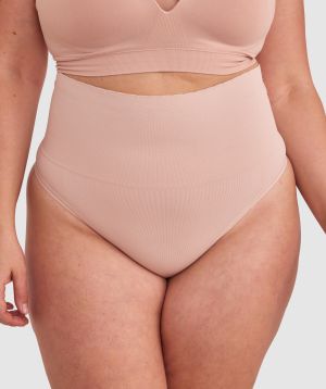 Cooling Seamfree V String - Nude