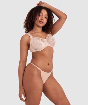 Smooth Comfort Mini V Knicker- Nude 