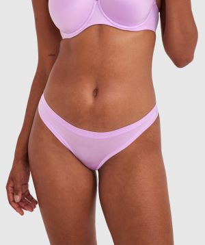 Body Bliss V String Knicker - Lilac