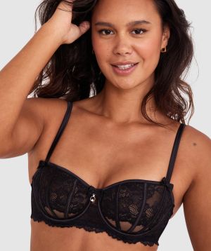 Bethany Underwire Bra - Black