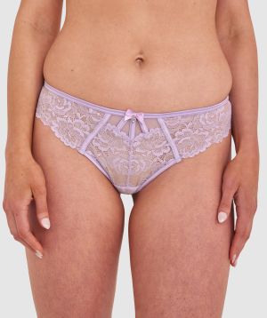 Bethany Brazilian Knicker - Purple