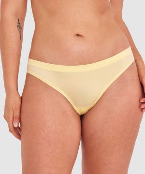 Body Bliss Brazilian Knicker - Light Yellow