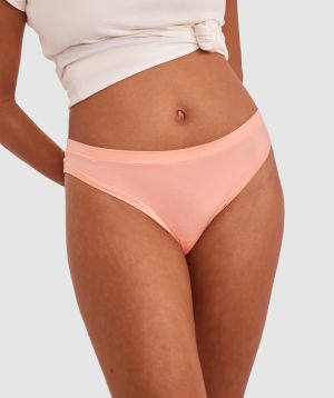 Body Bliss Brazilian Knicker - Light Coral