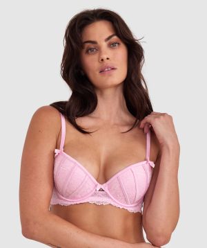 Bethany Push Up Bra - Dusty Pink