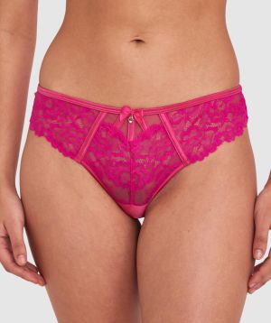 Bethany Brazilian Knicker - Dark Pink