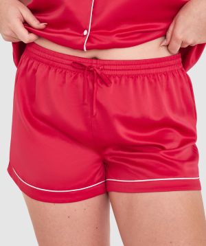 Liquid Satin Short - Red