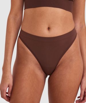 Base Layers V String - Dark Brown