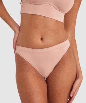 Base Layers Bikini Knicker - Nude