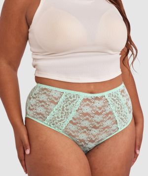 Eva Full Brief - Mint Green