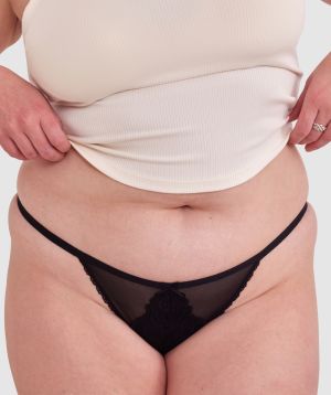 Suzie Tanga Knicker - Black