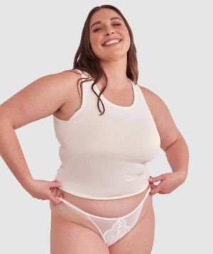 Suzie Tanga Knicker - Ivory