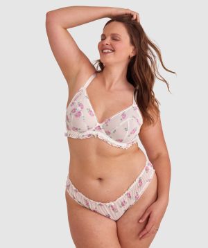 Elodie Full Cup Underwire Bra - Print Floral