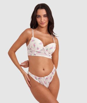 Elodie Push Up Bra - Print Floral