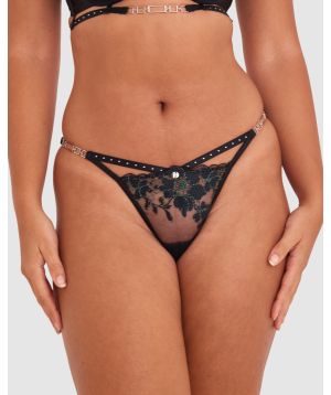 Vamp Lucid Lover String - Black/Dark Green