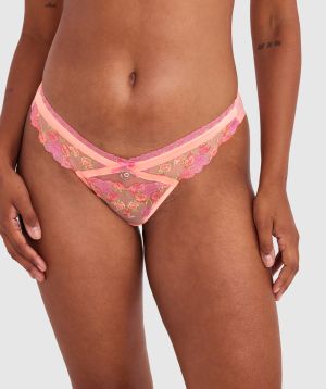 Enchanted Lovestruck Brazilian Knicker - Light Coral