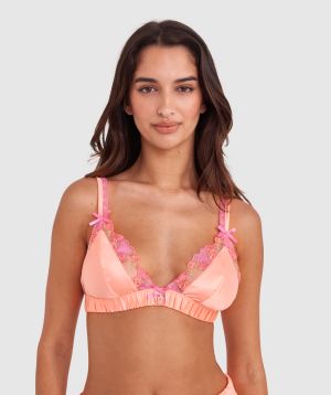 Enchanted Lovestruck Bralette - Light Coral