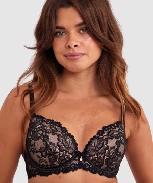 Bethany Essentials Push Up Bra - Black