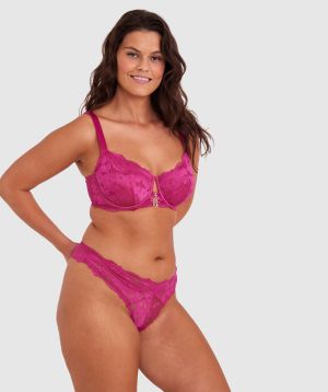 Annalise Full Coverage Bra - Rose