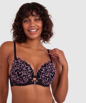 Demi Full Cup Bra - Black