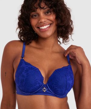 Floriane Full Cup Bra - Navy