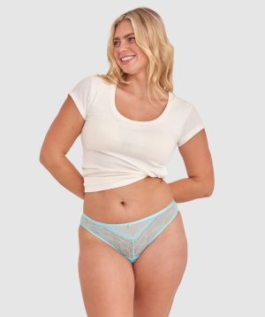 Rina Brazilian Knicker - Sky Blue