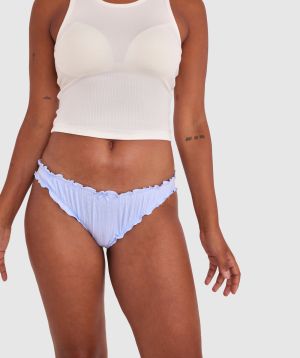 Sadie Brazilian Knicker - Sky Blue