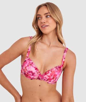 Florence Push Up Bra - Print Floral