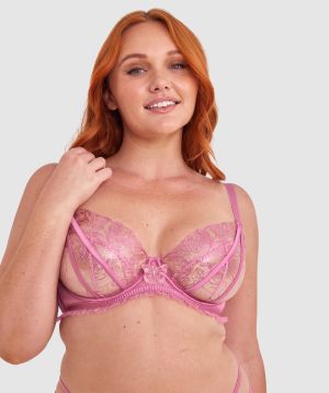 Enchanted Diosa Underwire Bra - Pink