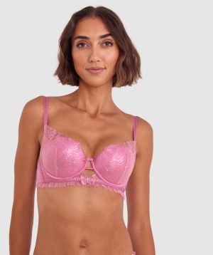 Enchanted Diosa Push Up Bra - Pink