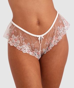 Enchanted Estrella French Knicker - Ivory