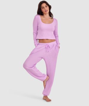 Harper Long Pant - Lavender