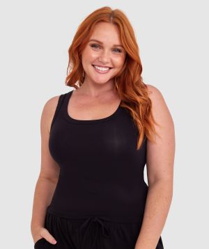 Body Bliss Lounge Sleeveless - Black