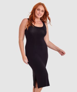 Body Bliss Lounge Slip - Black