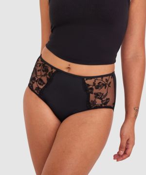 Elle Full Brief - Black