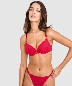 Bethany Essentials Contour Bra - Red