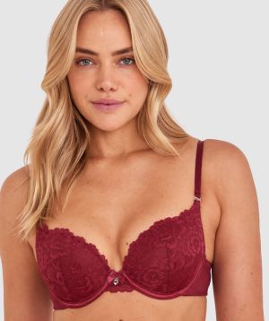 Bethany Essentials Contour Bra - Berry