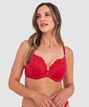 Bethany Essentials Full Cup Bra - Red